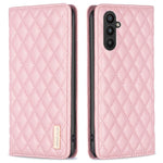 BINFEN COLOR BF Style-16 til Samsung Galaxy A25 5G (Global) (161,0 x 76,5 x 8,3 mm), støvtæt sammenklappeligt PU-lædercover med stativ, kortplads og mobilcover