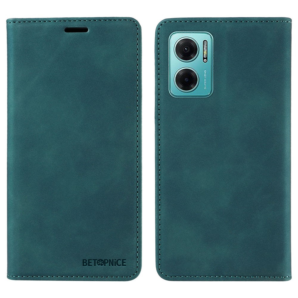 BETOPNICE 003 For Xiaomi Redmi 10 5G / Note 11E 5G / 10 Prime+ 5G / 11 Prime 5G Phone Flip Case Stand Leather RFID Blocking Wallet Cover
