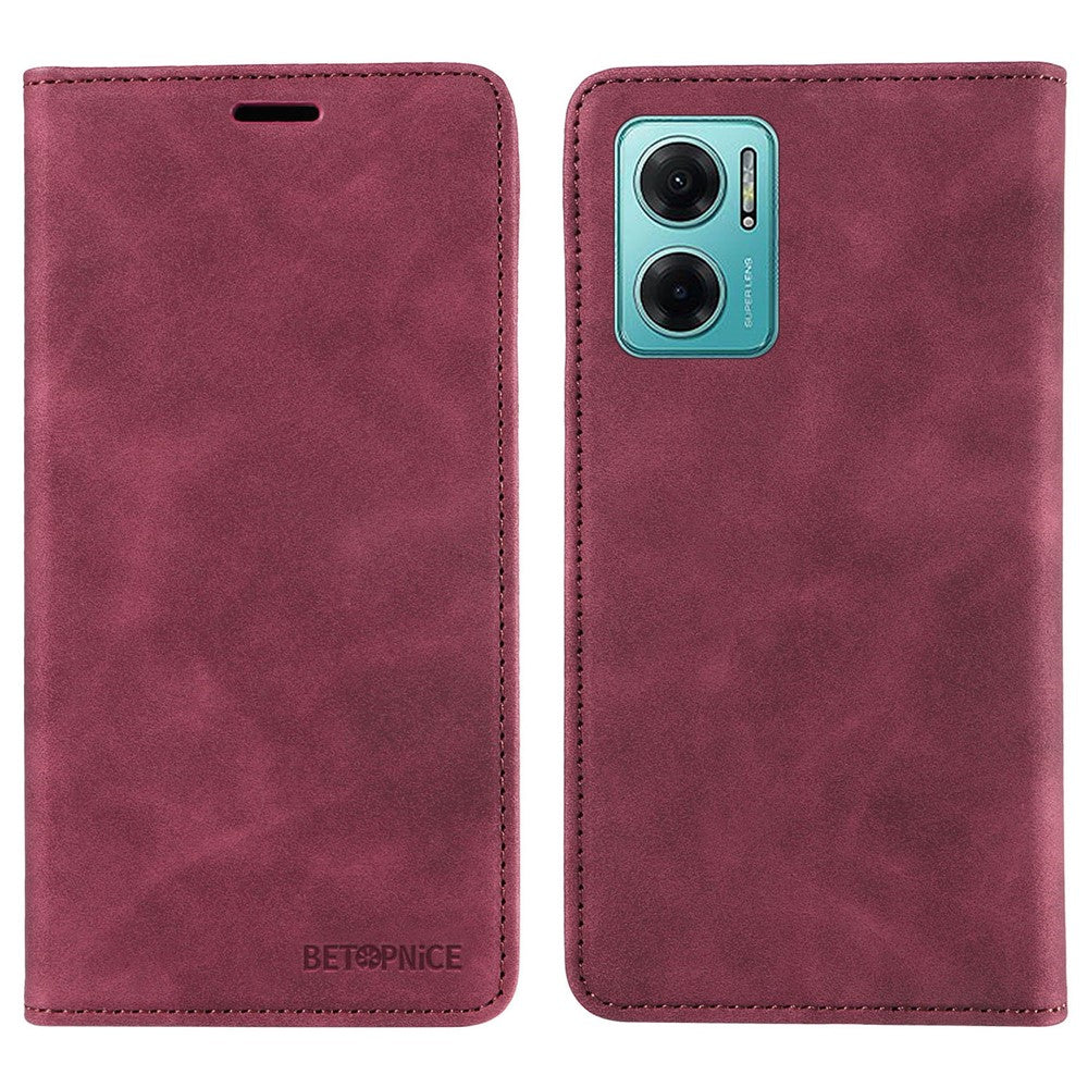 BETOPNICE 003 For Xiaomi Redmi 10 5G / Note 11E 5G / 10 Prime+ 5G / 11 Prime 5G Phone Flip Case Stand Leather RFID Blocking Wallet Cover