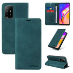 BETOPNICE 003 För Oppo A94 5G / Reno5 Z / F19 Pro+ 5G / A95 5G / Reno6 Z Flip Stand Lädermobilskal RFID-blockerande plånboksfodral