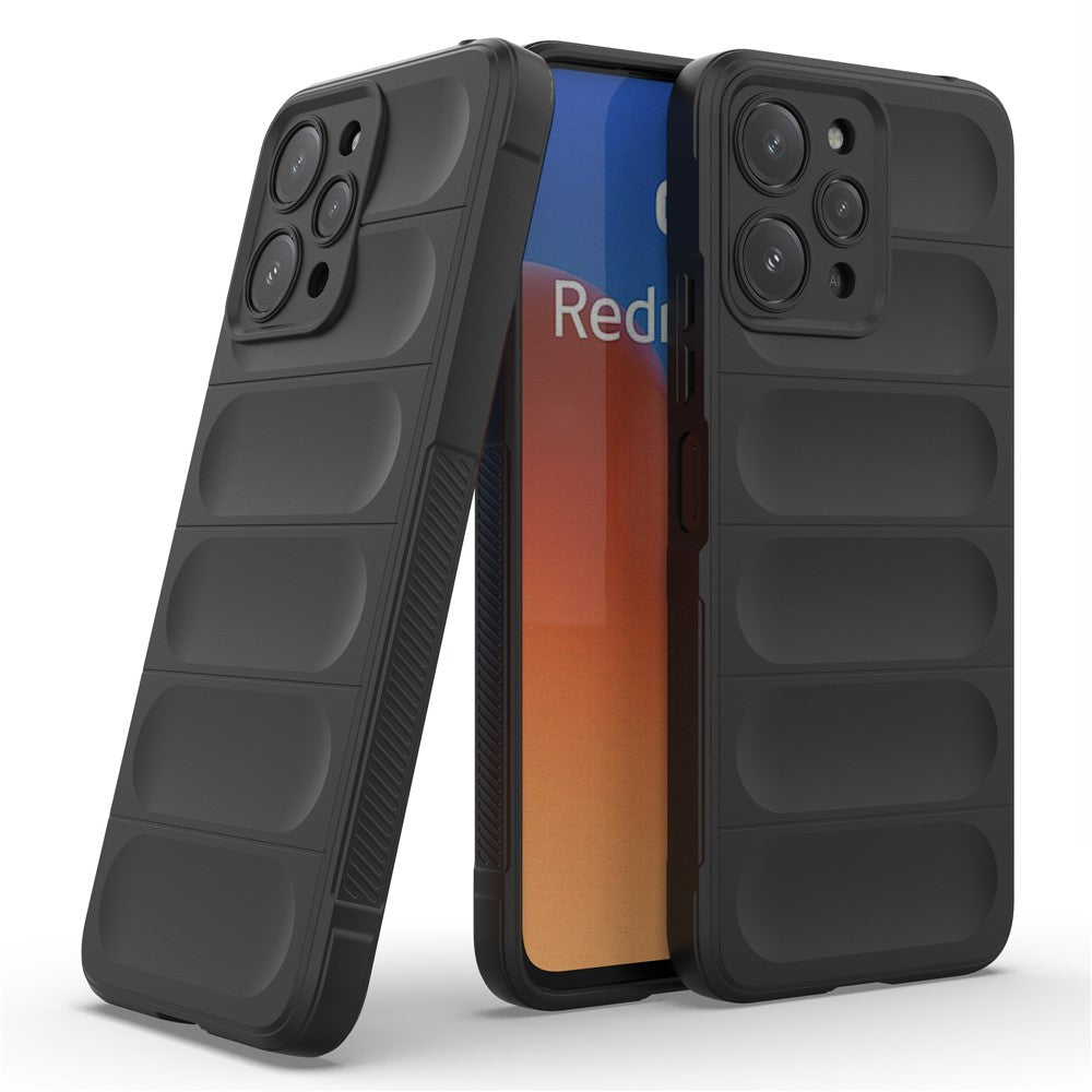TPU-mobilskal för Xiaomi Redmi 12 4G, robust baksida som är fallsäkert