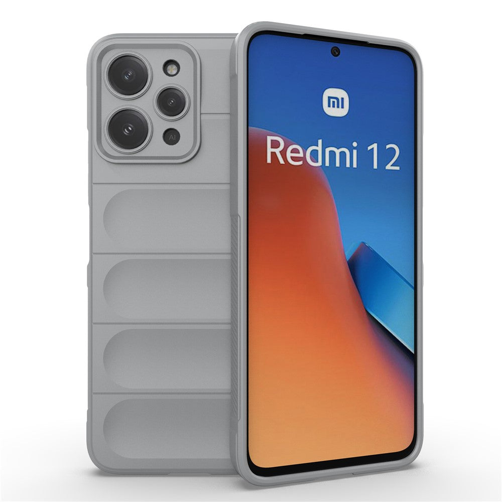 TPU-mobilskal för Xiaomi Redmi 12 4G, robust baksida som är fallsäkert