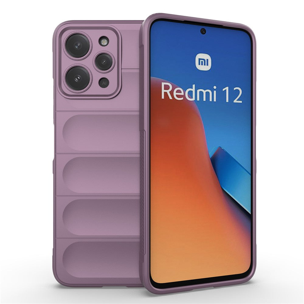 TPU-mobilskal för Xiaomi Redmi 12 4G, robust baksida som är fallsäkert