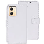 IDEWEI For Xiaomi Redmi Note 12R Pro 5G Wallet Leather Case Crazy Horse Texture Stand Anti-Fingerprint Phone Shell Cover