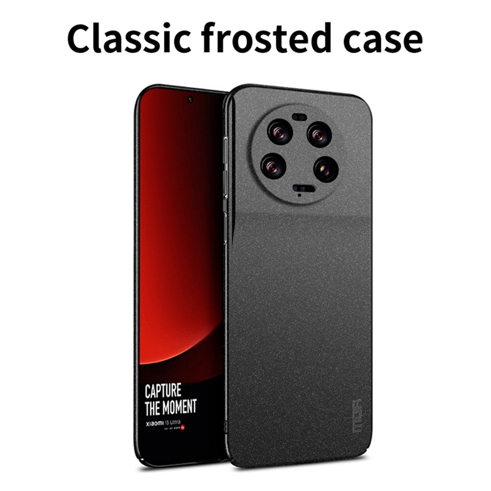MOFI Shield Matte Series för Xiaomi 13 Ultra mobilskal ultratunt frostat skinn reptåligt hårt PC-skal
