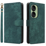 Til Asus Zenfone 10 5G / Zenfone 9 5G Telefoncover Pung Stativ Magnetisk PU Læder RFID Blokerende Cover med Rem