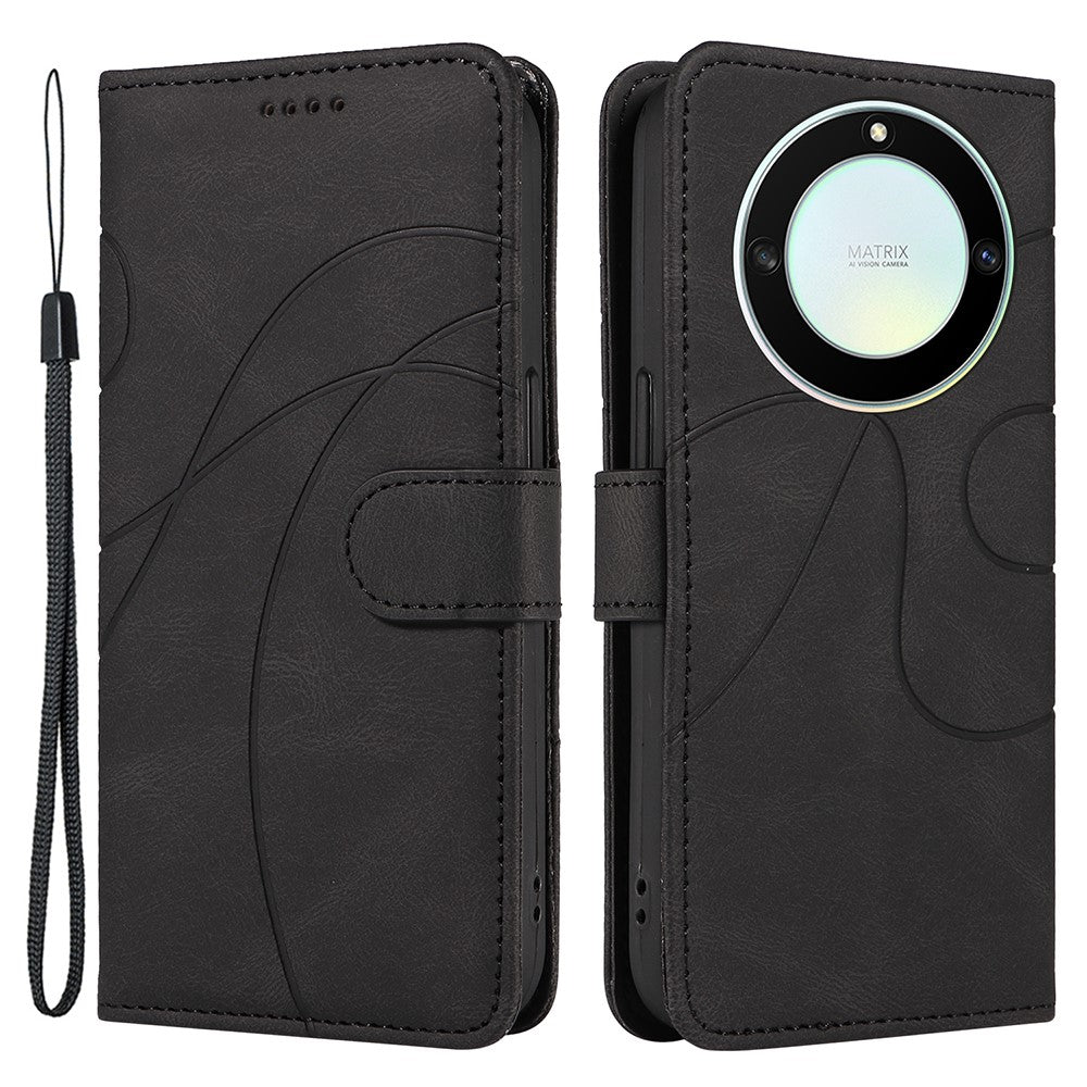Phone Cover for Honor X40 5G / X9a 5G / Magic5 Lite 5G , Stand Leather Phone Cover Imprinted Wallet Shell