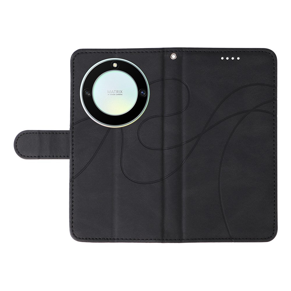 Phone Cover for Honor X40 5G / X9a 5G / Magic5 Lite 5G , Stand Leather Phone Cover Imprinted Wallet Shell