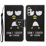 Pattern Printing PU Leather Cover for Samsung Galaxy S23 FE Cross Texture Wallet Phone Case with Strap