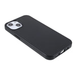 For iPhone 15 Starry Sky Series Matte Biodegradable Case Wheat Straw+TPU Hybrid Phone Cover