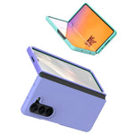 For Samsung Galaxy Z Fold5 5G Liquid Silicone Anti-Drop Phone Case Ultra Slim Shockproof Cover