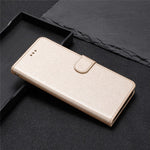 For Samsung Galaxy A52 4G / 5G / A52s 5G PU Leather Flip Stand Cover Silk Texture Phone Wallet Case with Hand Strap