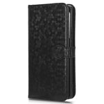 For Xiaomi Redmi 12 4G Imprinted Dot Pattern Phone Cover PU Leather Stand Case Wallet Phone Shell