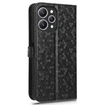 For Xiaomi Redmi 12 4G Imprinted Dot Pattern Phone Cover PU Leather Stand Case Wallet Phone Shell