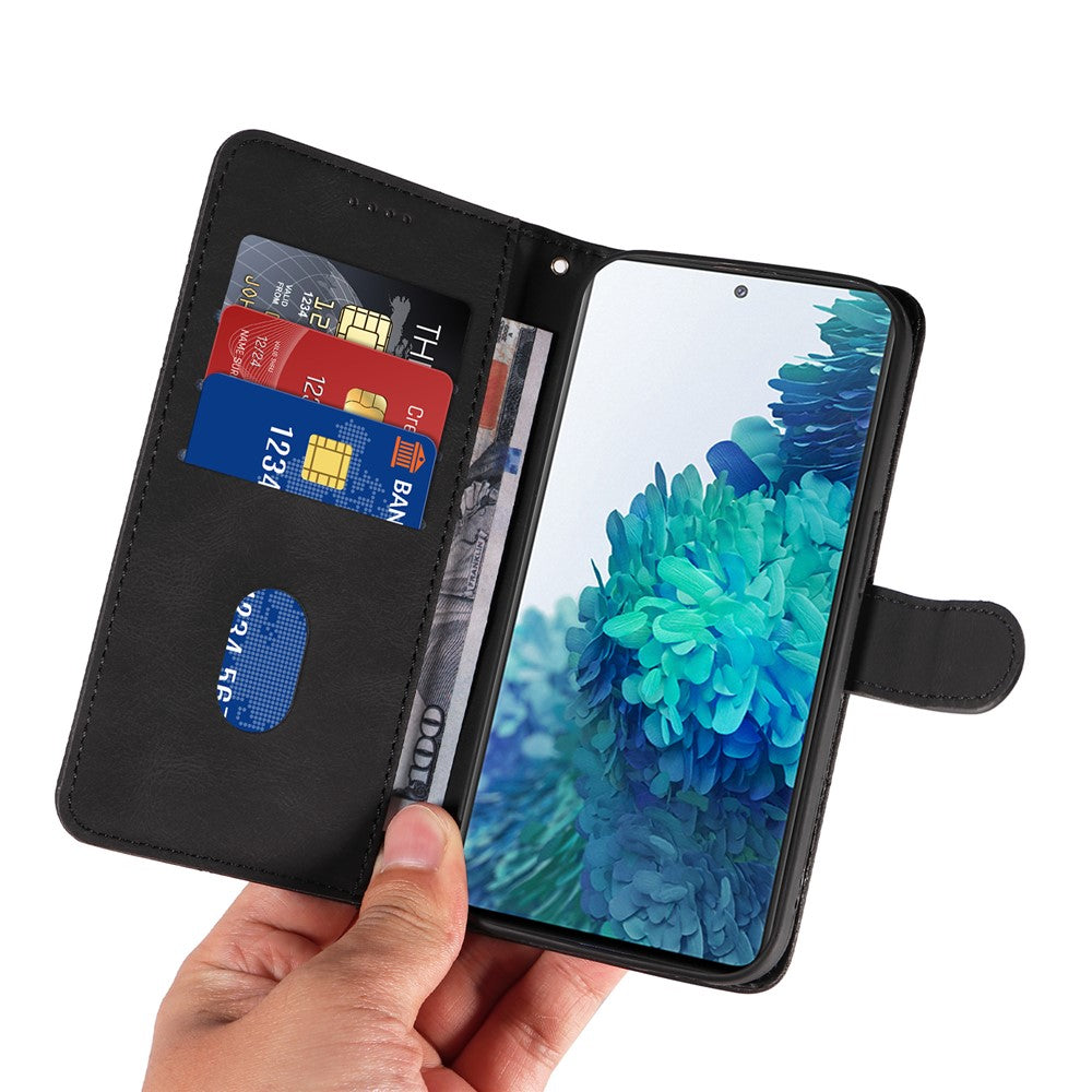 For Samsung Galaxy S20 FE 5G / S20 FE / S20 FE 2022 / S20 Lite Wallet Leather Phone Cover Imprinted Stand Case