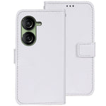 IDEWEI Pung Telefoncover til Asus Zenfone 10 5G Crazy Horse Tekstur Anti-fald Læder Flip Cover