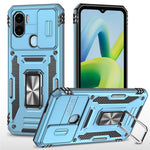 Armor Series For Xiaomi Poco C50 4G / Redmi A1+ 4G / A2+ 4G Slide Lens Lid Kickstand Cover PC+TPU Phone Case