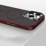 Magnetic Case for iPhone 15 Pro Compatible with MagSafe Skin-touch PC+TPU Matte Phone Cover