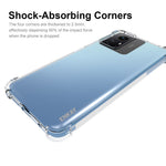 ENKAY HAT PRINCE til Xiaomi Redmi Note 12S 4G, gennemsigtigt TPU-mobilskal med skærmfilm i høj aluminium-siliciumglas