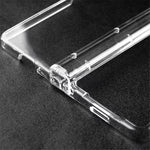 For Samsung Galaxy Z Fold5 5G Transparent PC Phone Case 3-Piece Design Phone Cover