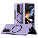 Til Samsung Galaxy Z Fold5 5G magnetisk telefoncover magnetisk cover hud-touch PC Anti-ridse-cover