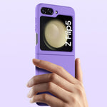 For Samsung Galaxy Z Flip5 5G Hard PC Skin-touch Phone Case Anti-Scratch Protective Cover