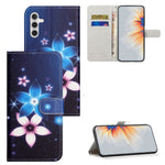 For Samsung Galaxy A25 5G (Global) (161.0 x 76.5 x 8.3mm) 3D Pattern Printing Phone Case PU Leather Wallet Stand Cover