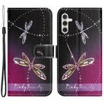 For Samsung Galaxy A25 5G (Global) (161.0 x 76.5 x 8.3mm) 3D Pattern Printing Phone Case PU Leather Wallet Stand Cover