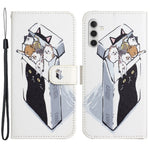 For Samsung Galaxy A25 5G (Global) (161.0 x 76.5 x 8.3mm) 3D Pattern Printing Phone Case PU Leather Wallet Stand Cover