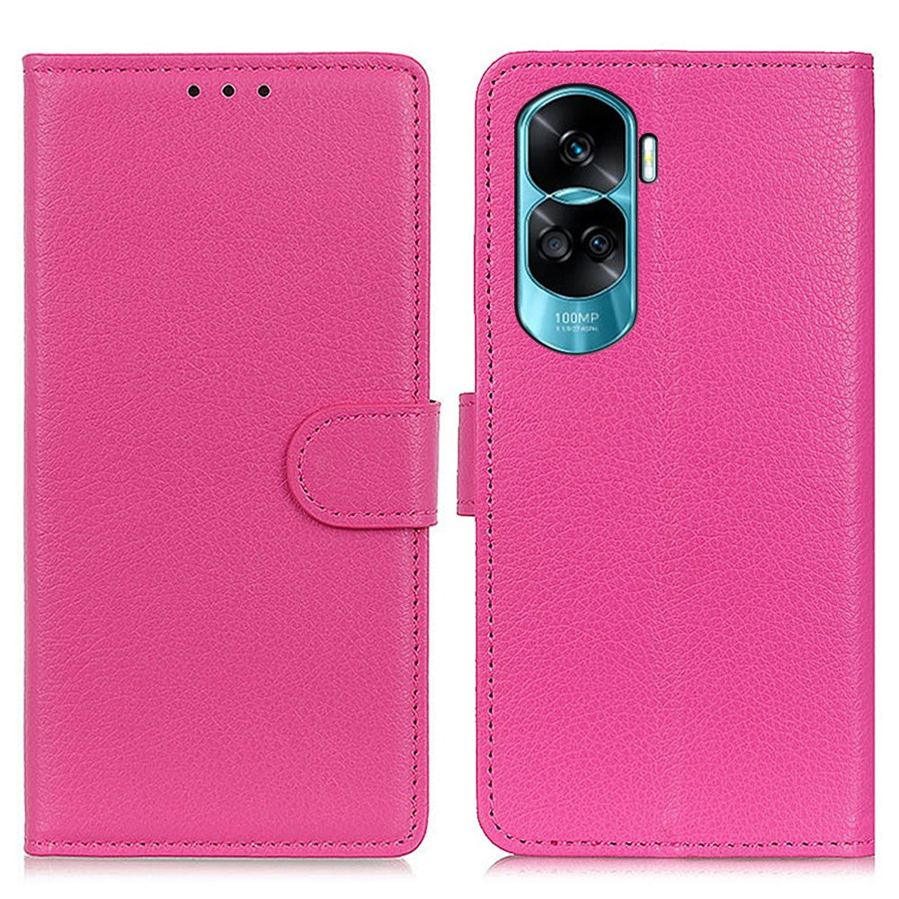 For Honor 90 Lite 5G / X50i 5G Flip Phone Cover Stand Wallet PU Leather Protective Phone Case