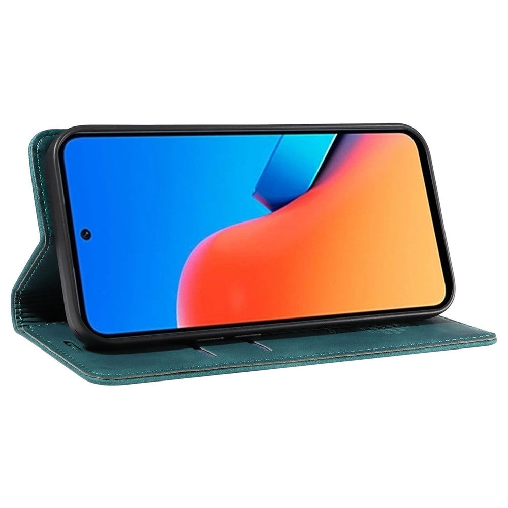 BETOPNICE 003 For Xiaomi Redmi 12 4G RFID Blocking Phone Case Wallet Stand PU Leather Flip Cover