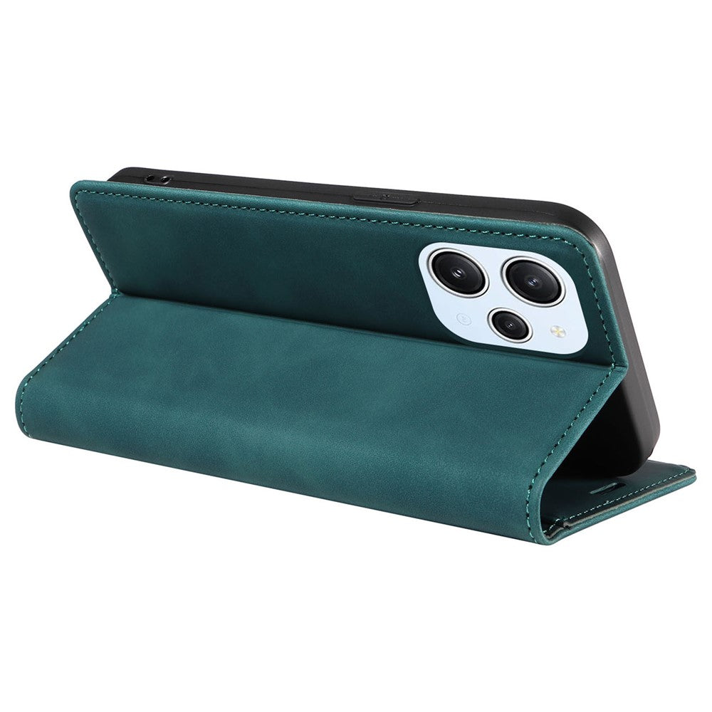 BETOPNICE 003 For Xiaomi Redmi 12 4G RFID Blocking Phone Case Wallet Stand PU Leather Flip Cover