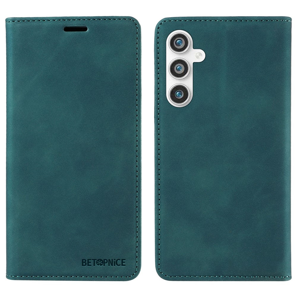 BETOPNICE 003 Stand Phone Case For Samsung Galaxy S23 FE PU Leather Flip Cover RFID Blocking Wallet