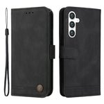 For Samsung Galaxy S23 FE Leather Wallet Cases Skin Touch Phone Cover Stand with Strap