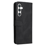 For Samsung Galaxy S23 FE Leather Wallet Cases Skin Touch Phone Cover Stand with Strap