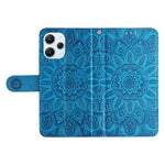PU Leather Cover for Xiaomi Redmi 12 4G , Sunflower Imprinted Wallet Anti-Scratch Smartphone Case