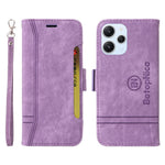 BETOPNICE 001 For Xiaomi Redmi 12 4G Shockproof Smartphone Cover PU Leather Stand Wallet Phone Case