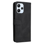 For Xiaomi Redmi 12 4G Leather Wallet Cases Skin Touch Phone Cover Stand with Strap