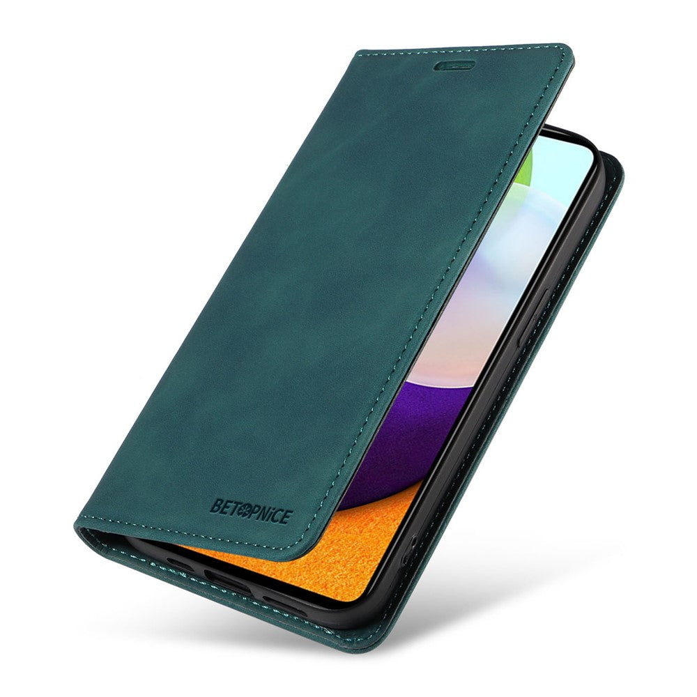 BETOPNICE 003 For Samsung Galaxy A52 4G / A52s 5G / A52 5G RFID Blocking Flip Cover Wallet PU Leather Stand Phone Case Shell