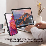 Stativcover til Samsung Galaxy S20 FE / S20 FE 5G / S20 FE 2022 / S20 Lite, mobilcover i PC+TPU med skydeligt kameradæksel