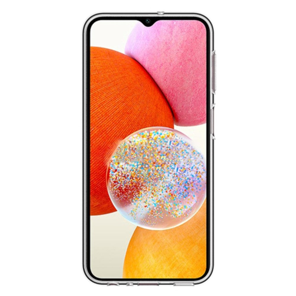 Transparent skal för Samsung Galaxy A25 5G (Global) (161,0 x 76,5 x 8,3 mm) Vattenstämpelfritt mobilskal i TPU Glansigt mobilfodral