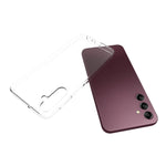 Transparent skal för Samsung Galaxy A25 5G (Global) (161,0 x 76,5 x 8,3 mm) Vattenstämpelfritt mobilskal i TPU Glansigt mobilfodral