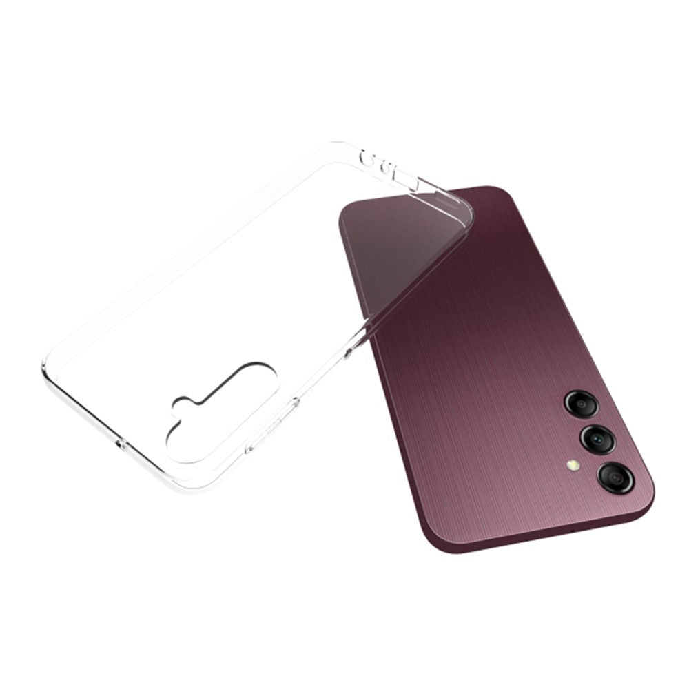 Transparent skal för Samsung Galaxy A25 5G (Global) (161,0 x 76,5 x 8,3 mm) Vattenstämpelfritt mobilskal i TPU Glansigt mobilfodral