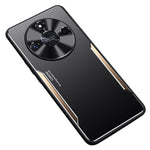TPU + Aluminum Alloy Phone Case for Honor X50 , Anti-drop Phone Back Cover Protector