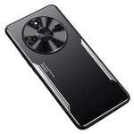 TPU + Aluminum Alloy Phone Case for Honor X50 , Anti-drop Phone Back Cover Protector