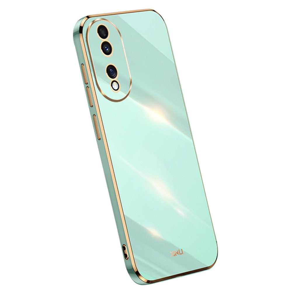 XINLI Til Honor 90 Stødsikkert Telefoncover Præcis Linseudskæring TPU Elektrobelagt Cover