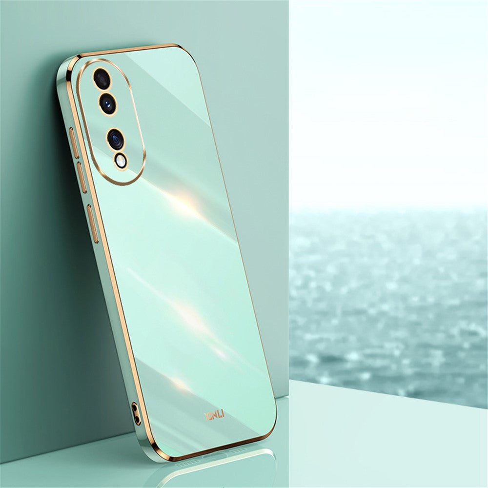 XINLI Til Honor 90 Stødsikkert Telefoncover Præcis Linseudskæring TPU Elektrobelagt Cover