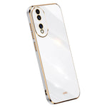 XINLI Til Honor 90 Stødsikkert Telefoncover Præcis Linseudskæring TPU Elektrobelagt Cover