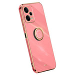 XINLI TPU-skal för Xiaomi Redmi Note 12 5G (Global), Ringstativ Galvaniserat mobilskal