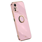 XINLI For Xiaomi Redmi Note 12S 4G Ring Kickstand TPU Phone Cover Electroplated Phone Case